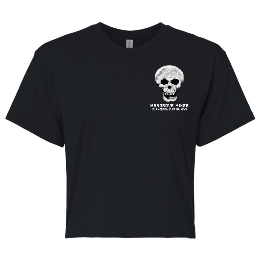 Ladies Crop - Skull Logo