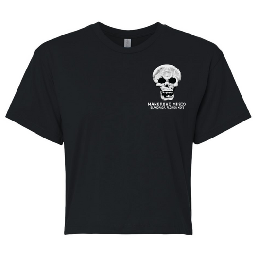 Ladies Crop - Skull Logo
