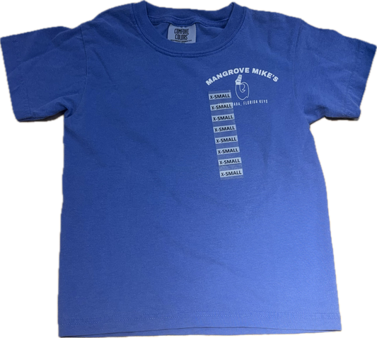 Youth Hook Tee - Blue (S/S)
