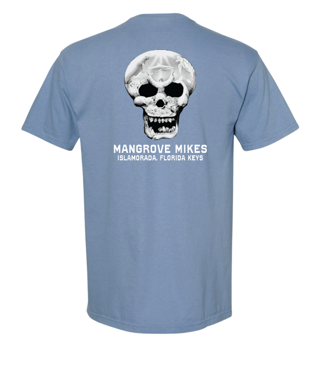 Adult Comfort Color Tee - Washed Denim (S/S)