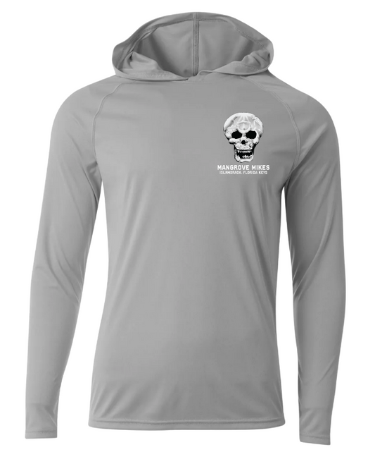 Dri-Fit Hooded - Silver (L/S)