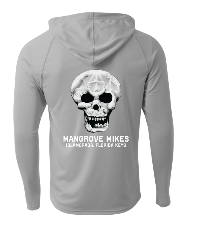 Dri-Fit Hooded - Silver (L/S)