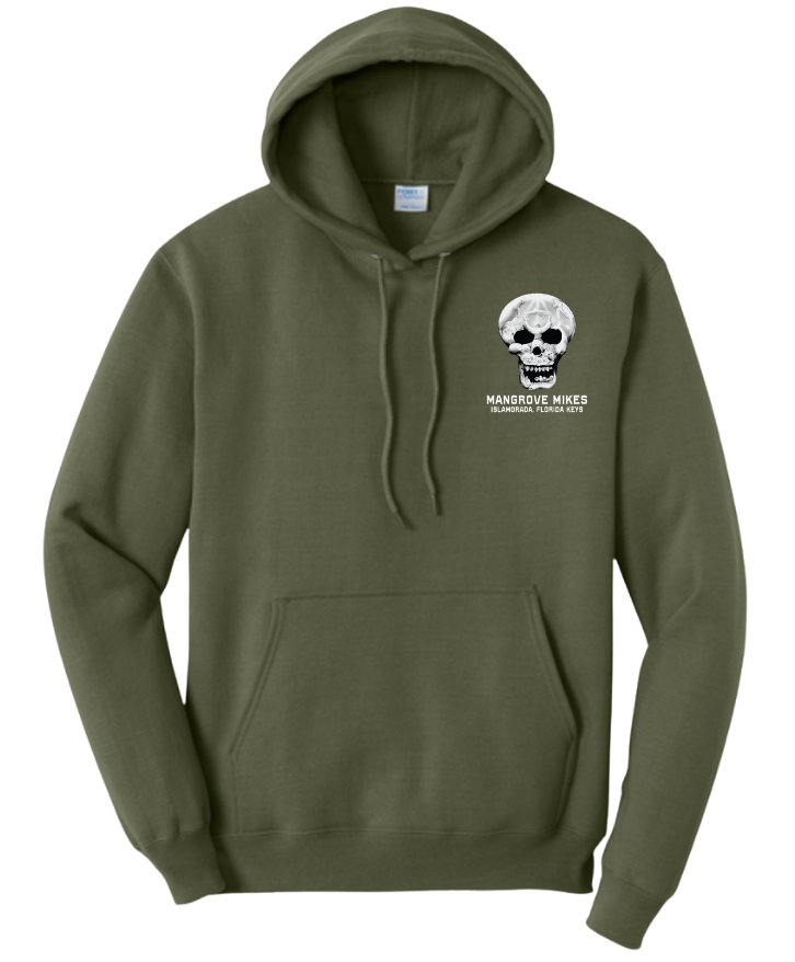 Adult Pullover Hoodie - Olive Drab Green