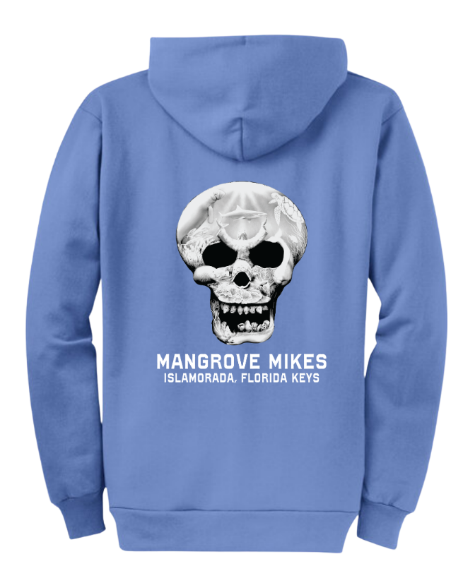Adult Zip Hoodie - Carolina Blue