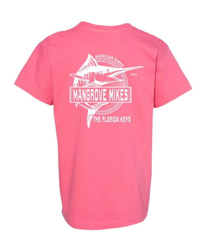 Youth Diner Fish Tee - Crunchberry (S/S)