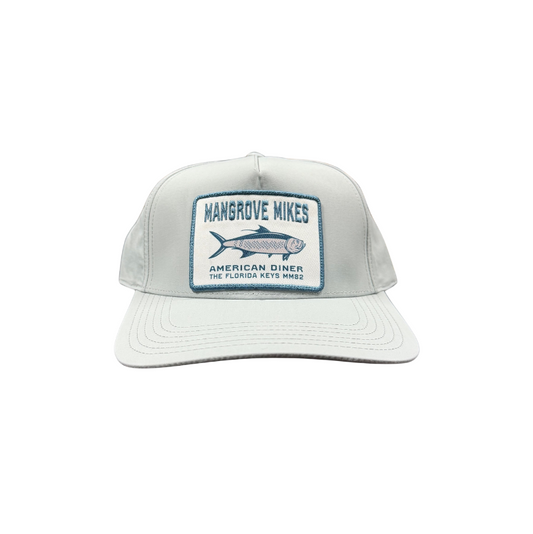 Gray Trucker Hat - Diner Fish