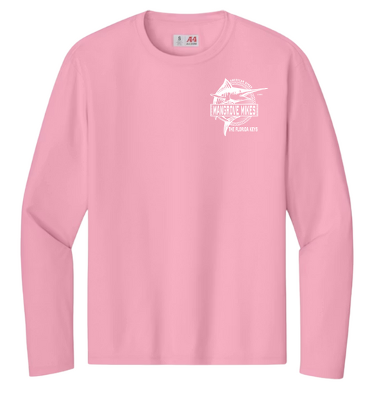 Adult Diner Fish Dri-Fit - Pink (L/S)