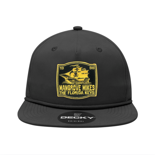Black Decky Hat- Pirate Ship