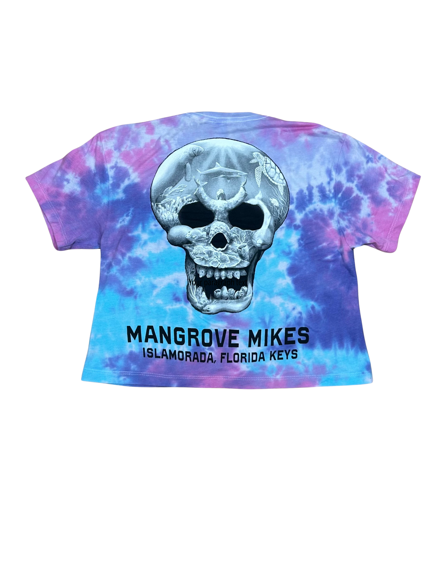 Women’s Cropped Tie-Dye Tee